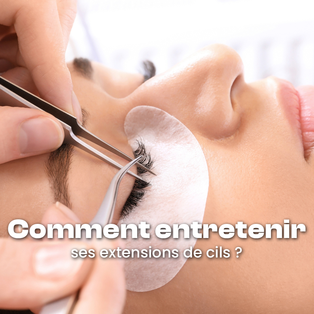 Comment entretenir ses extensions de cils ?